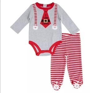 Koala Baby Boys I love Santa 2 Piece Set